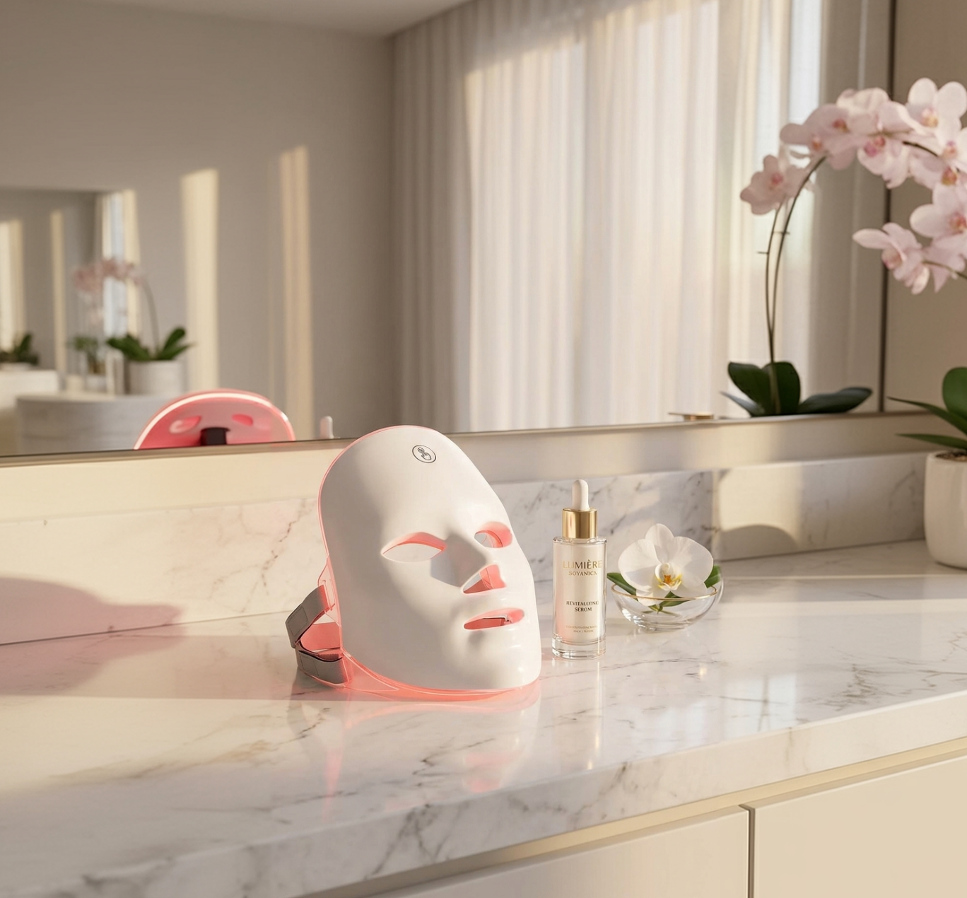 Masque LED Visage