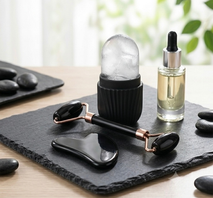 Kit massage visage 3 pièces