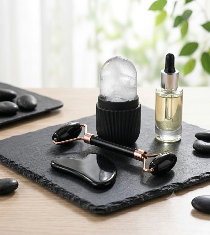 Rouleau massage visage